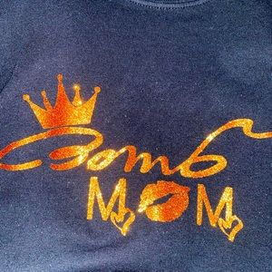 Bomb Mom- T-shirt -“Brand New”:Long Sleeve